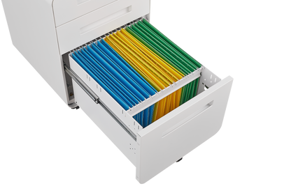 3 Drawer Mobile File Cabinet Under Desk Office, Storage