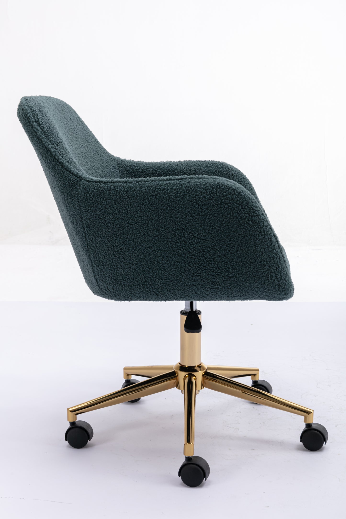 Home Office Chair With Gold Metal Legs