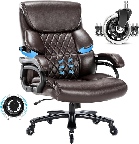 Adjustable Lumbar Support Heavy Duty Office Chair