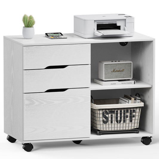 Filing Cabinet, 4-Drawer File Cabinet for Home Office
