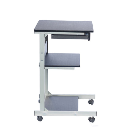 Techni Mobili Rolling Laptop Cart with Storage, Graphite