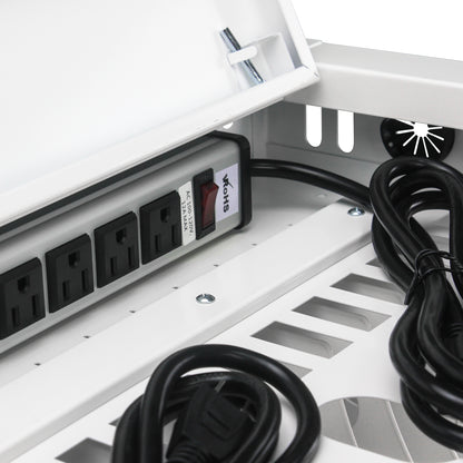 Bay Charging Cabinet for Laptop, Chromebook, Locking Charging Station