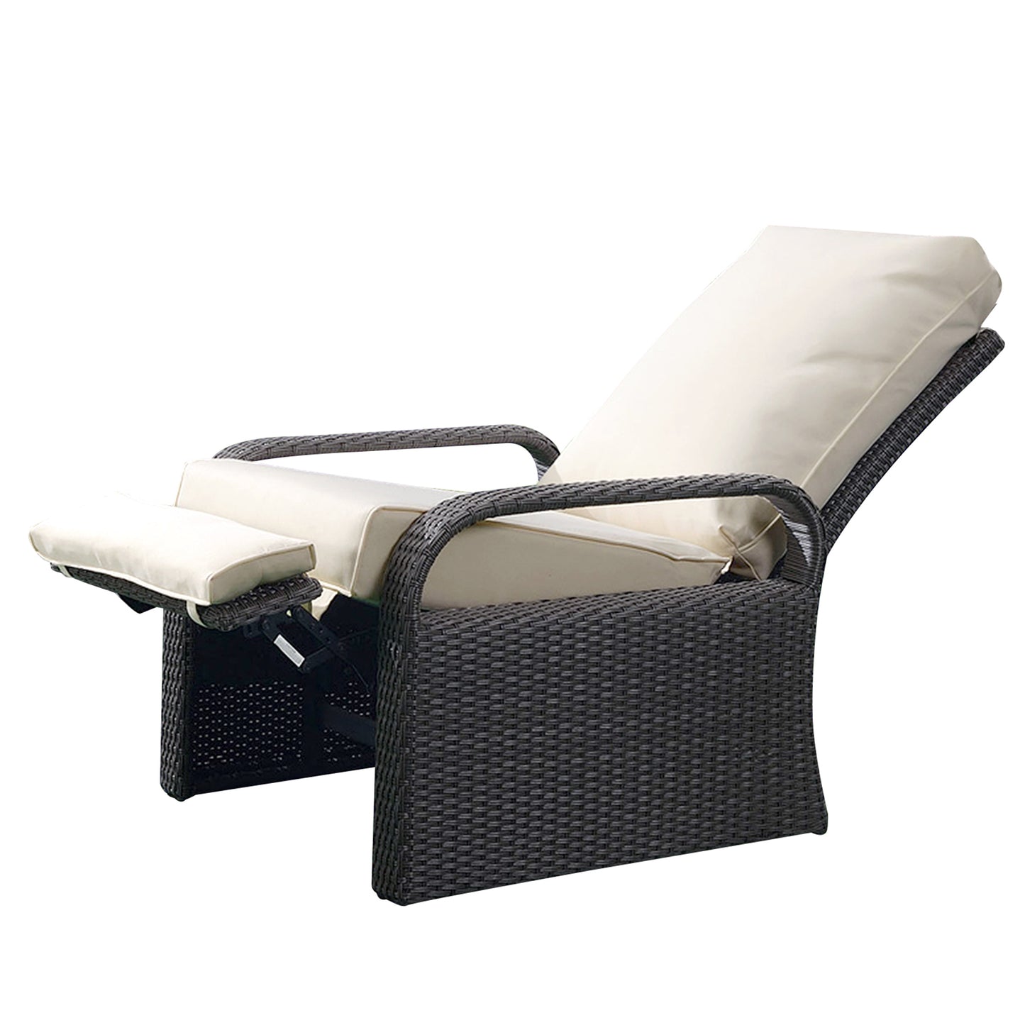 Outdoor Garden Recliner, Automatic Adjustable All Weather