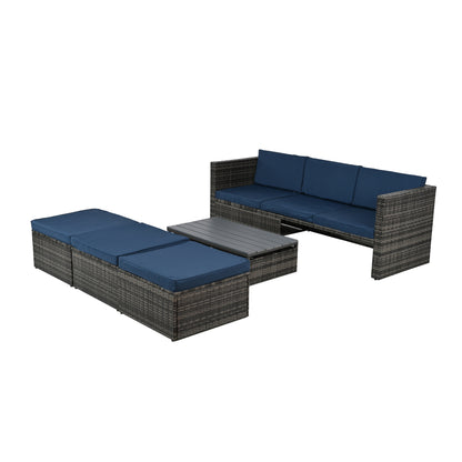 Patio Outdoor Furniture, Seasonal 5 Set, Coffee Table