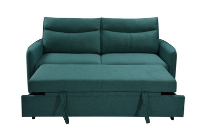 Convertible Sleeper Sofa Bed, Loveseat Futon, Reclining Backrest