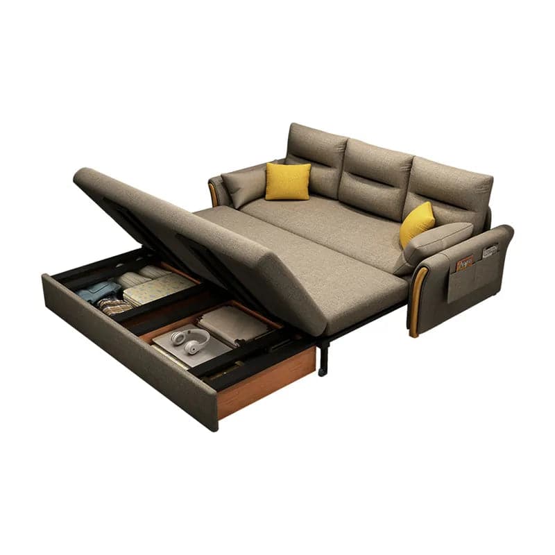 Convertible Full Sleeper Sofa Upholstered, with Storage