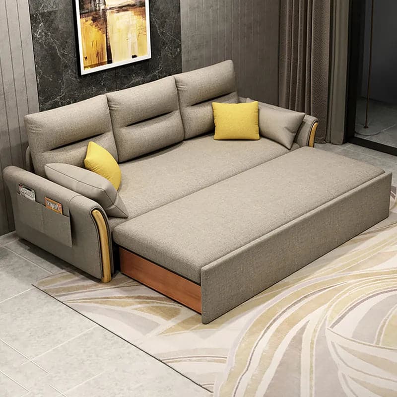 Convertible Full Sleeper Sofa Upholstered, with Storage