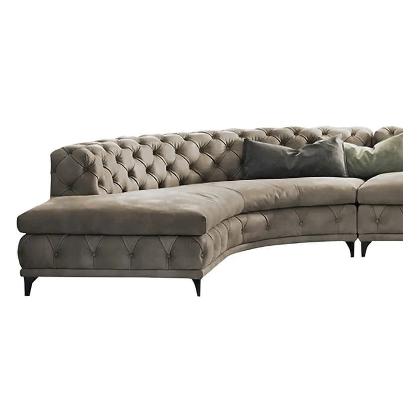 Sectional Chesterfield Sofa, 5-Seater