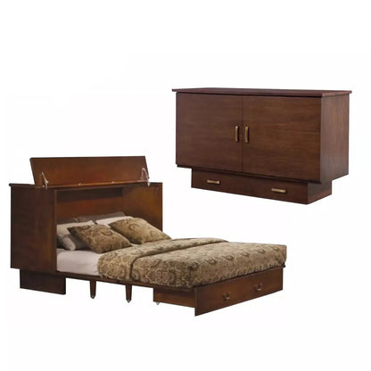 Pekoe Murphy Cabinet Bed Full/Queen