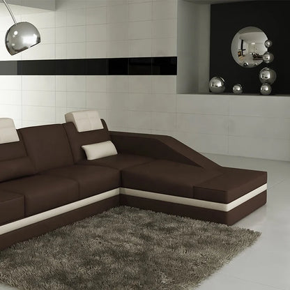Electric Leather Recliner Sofa Set – Modern 3-Seater with Storage