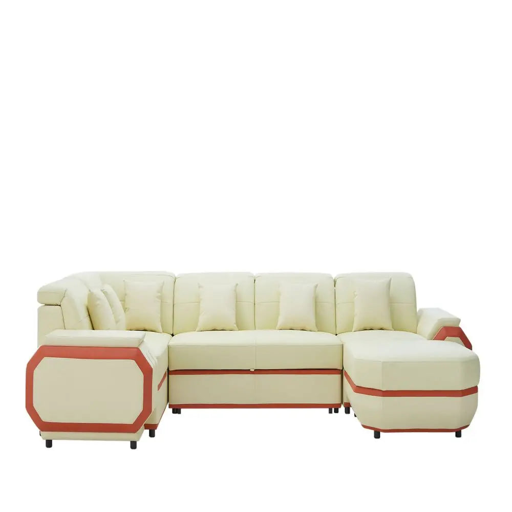 Modern Genuine Leather Office Sofa Set – Luxury Living Room Furniture