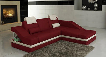 Electric Leather Recliner Sofa Set – Modern 3-Seater with Storage