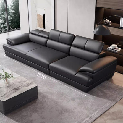 Designer Black Luxury Sofa - Modern Recliner & Sectional