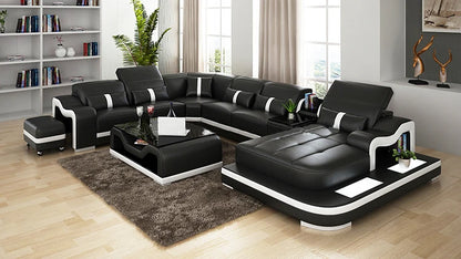 Customized Luxury Sectional Sofa Set for Modern Living Rooms