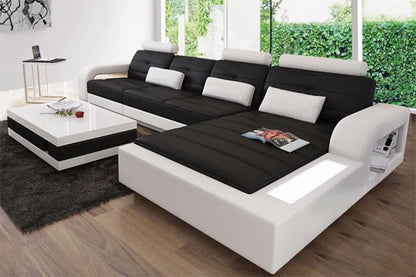 Modern Luxury Leather Sofa Set for Apartment Living (50–65 Characters)