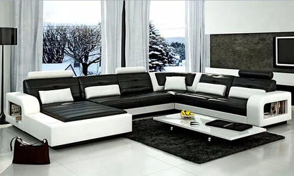 Modern Luxury Leather Sofa Set for Apartment Living (50–65 Characters)