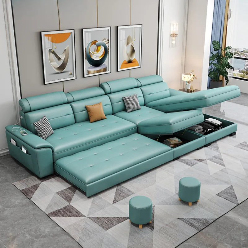 Designer Modern Reclining Sofa Chair - Fancy Loveseat