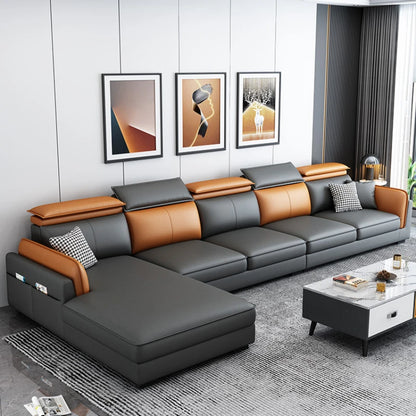 Nordic Fancy Living Room Sofa Modern Simple Reclining