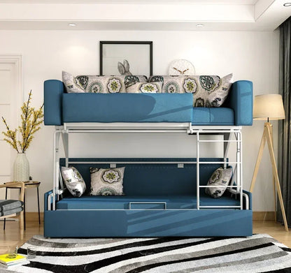 Sofa Bed Foldable Multi-Functional Up and Down Bunk Bed