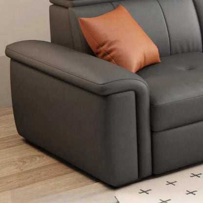 Lazy Living Room Sofa Chair - Simple Reclining Black