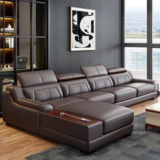 Luxury Nordic Sectional Sofa - Modern Designer Lounge & Loveseat