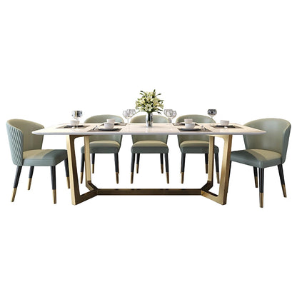 Italian Luxury Dining Table: Modern Design, Kitchen Center, Restaurant, Home Furniture