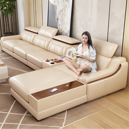 Designer Leather Sofas: Modern Reclining Loveseat, Italian Luxury Home Furniture