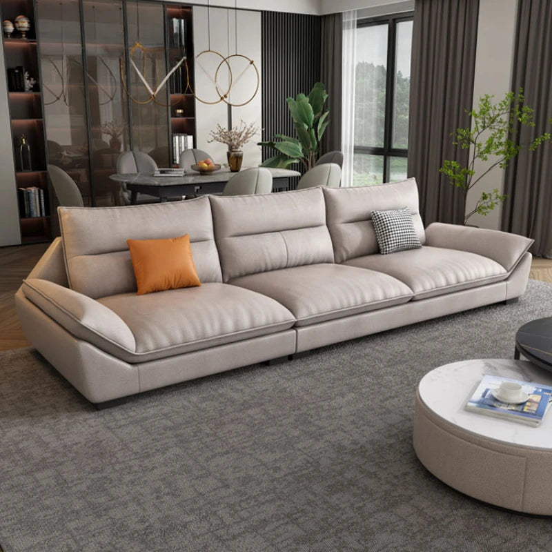 Simple Modern Lazy Recliner Sofa - Individual Loveseat Lounge