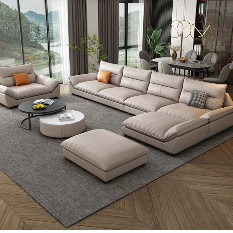 Simple Modern Lazy Recliner Sofa - Individual Loveseat Lounge