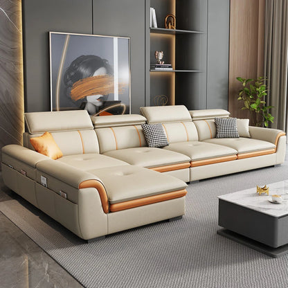 Designer Fancy Living Room Sofa: Nordic Reclining Loveseat