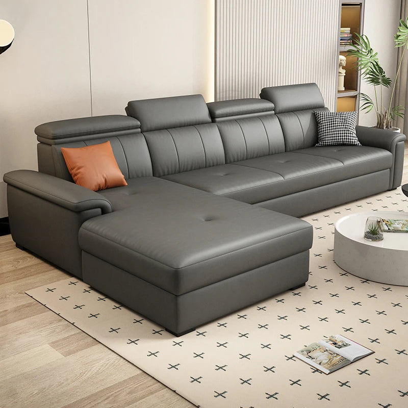 Lazy Living Room Sofa Chair - Simple Reclining Black