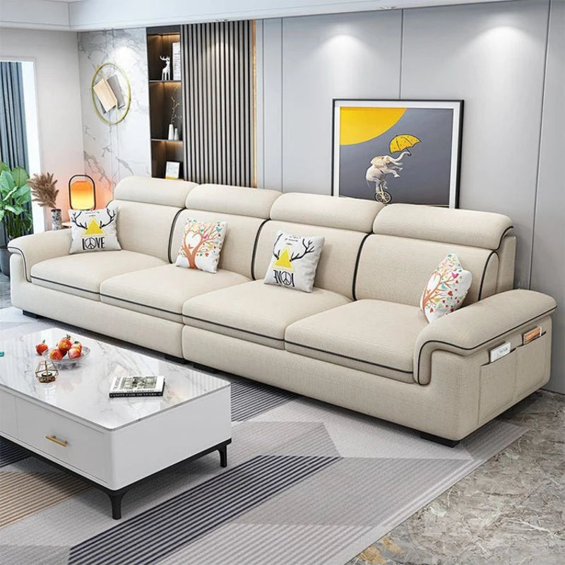 Simple Modern Lazy Sofa: Soft Recliner, Lounge Floor, Sectional Furniture