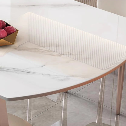 Mobile Desk Dining Tables: Luxury Marble, Side, Wall, Restaurant, Living Room, Kitchen Furniture