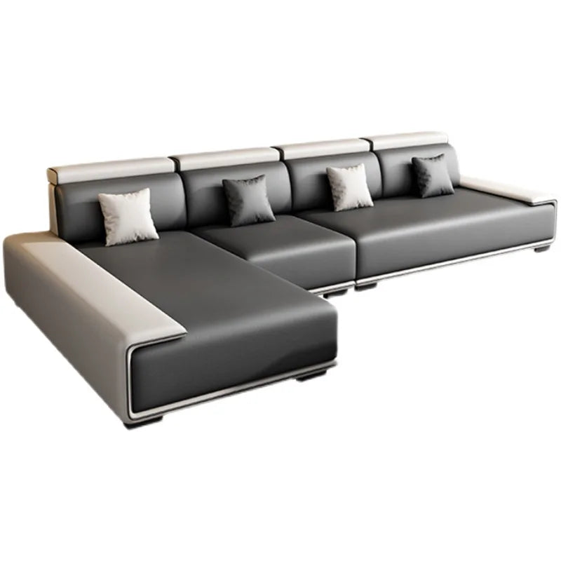 Designer Modern Sofa - Lazy Recliner, Luxury Lounge Sectional