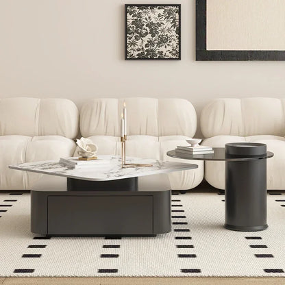 Elegant Luxury Coffee Tables: Marble, Storage, Classic Design, Home Furniture