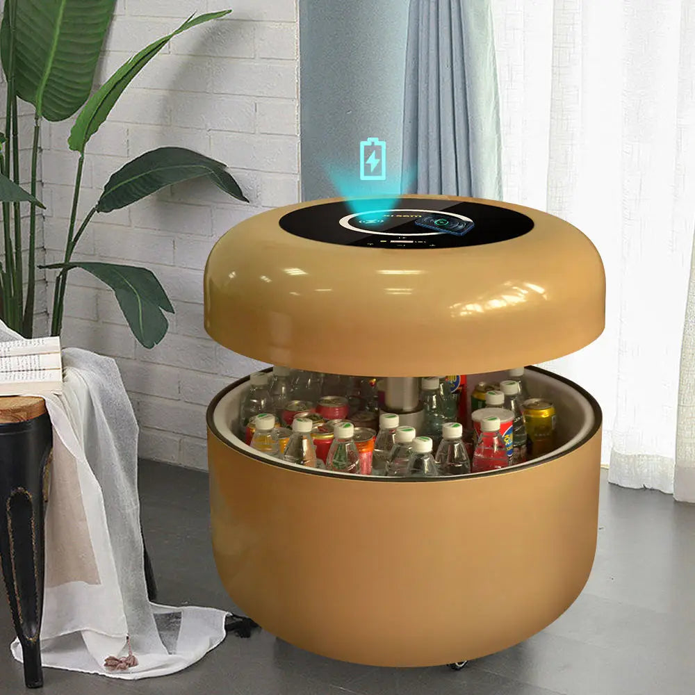 OEM Smart Table Fridge: Portable, Wireless Charging, Touch Screen