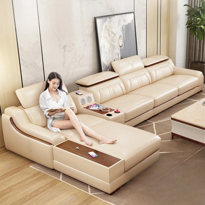 Designer Leather Sofas: Modern Reclining Loveseat, Italian Luxury Home Furniture