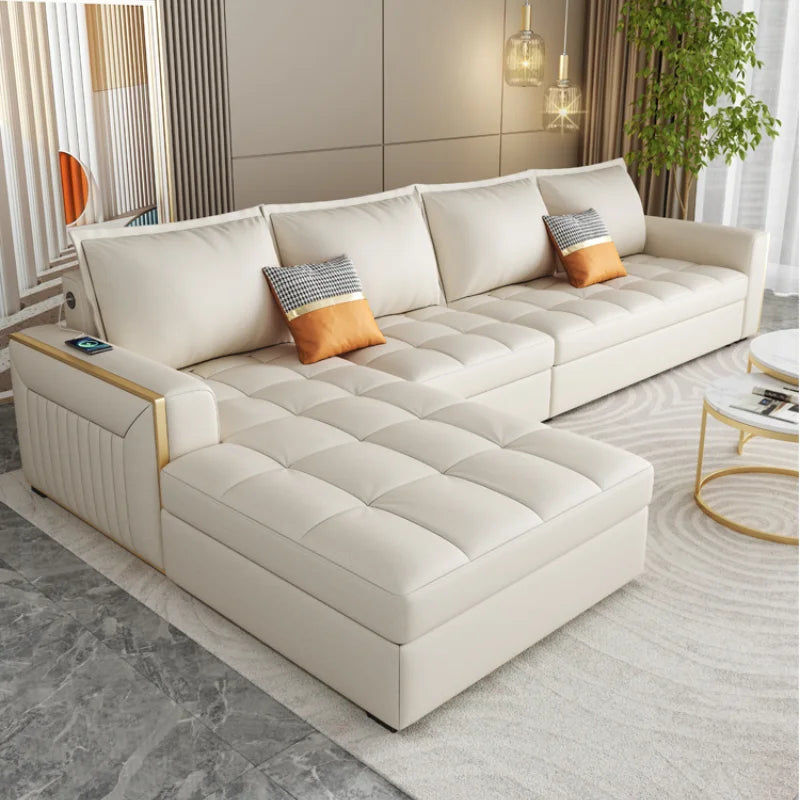 White Luxury Modern Sofas: Storage, Reclining, Nordic Corner