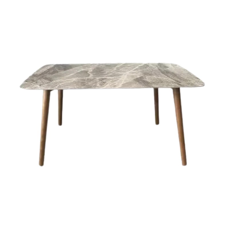 Waterproof Wooden Dining Table: Luxury European Design, Modern Chairs, Living Room Furniture