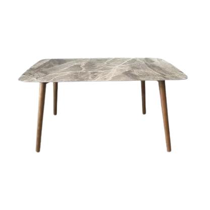 Waterproof Wooden Dining Table: Luxury European Design, Modern Chairs, Living Room Furniture