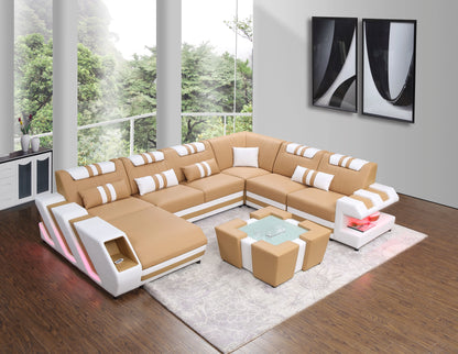 Modern Elegant Luxury Fabric Sofa Set for Living Rooms