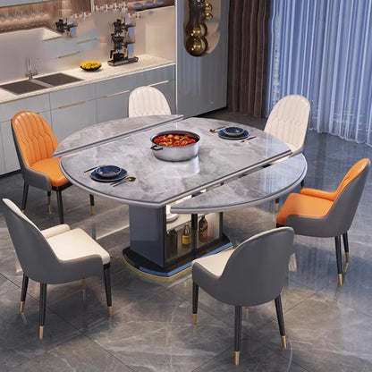 Round Luxury Dining Table: Designer Nordic, Modern, Italian, Big Restaurant Furniture