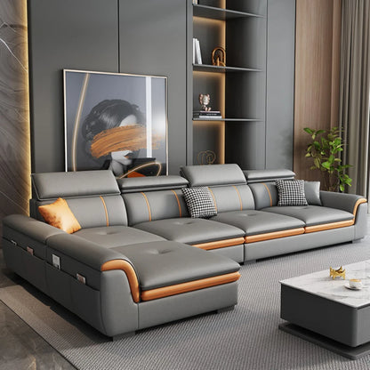 Designer Fancy Living Room Sofa: Nordic Reclining Loveseat