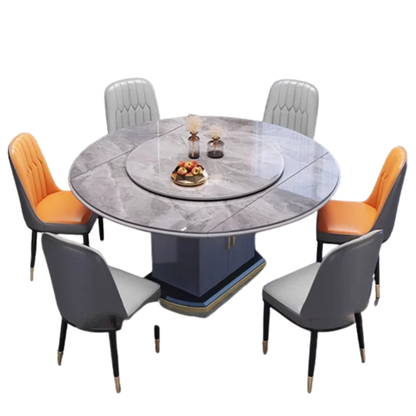 Round Luxury Dining Table: Designer Nordic, Modern, Italian, Big Restaurant Furniture