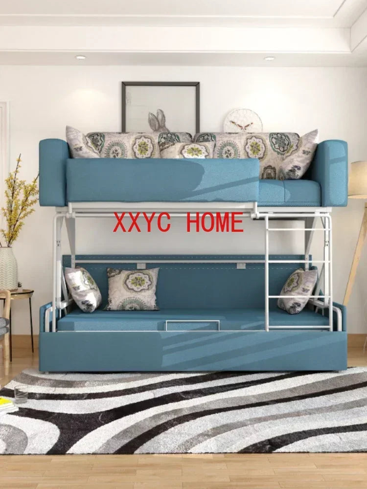 Sofa Bed Foldable Multi-Functional Up and Down Bunk Bed