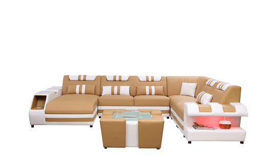 Modern Elegant Luxury Fabric Sofa Set for Living Rooms