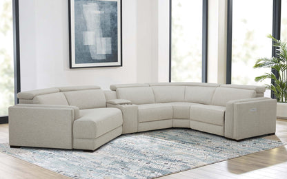 Mansion L Shape Sectional Sofa With Recliners