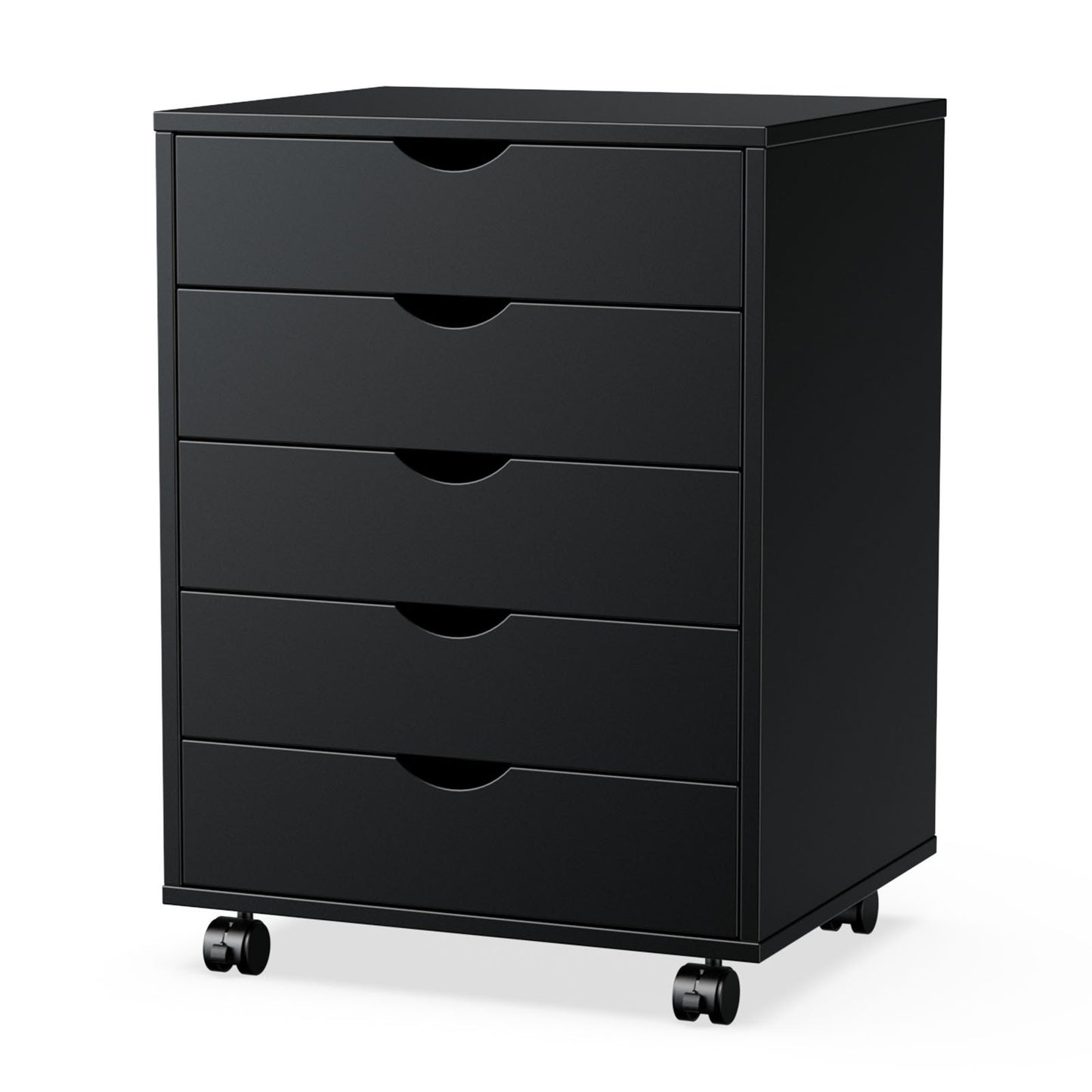 Storage Cabinets Dressers Wood Cabinet with Wheels Mobile