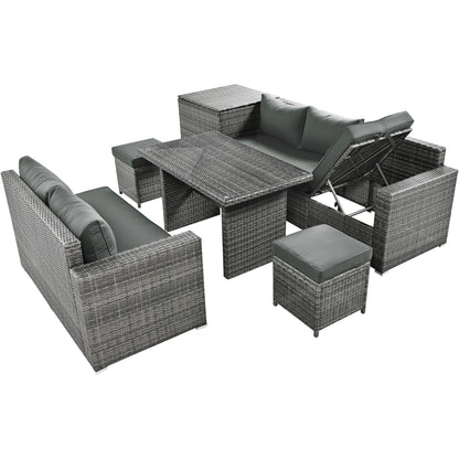 Outdoor 6-Piece All Weather Sofa Set