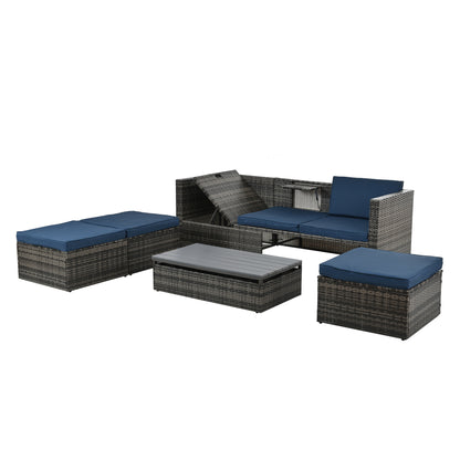 Patio Outdoor Furniture, Seasonal 5 Set, Coffee Table